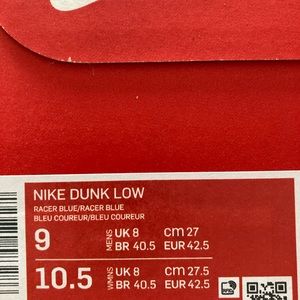 Jackie Robinson addition Nike mens size 9 blue and white